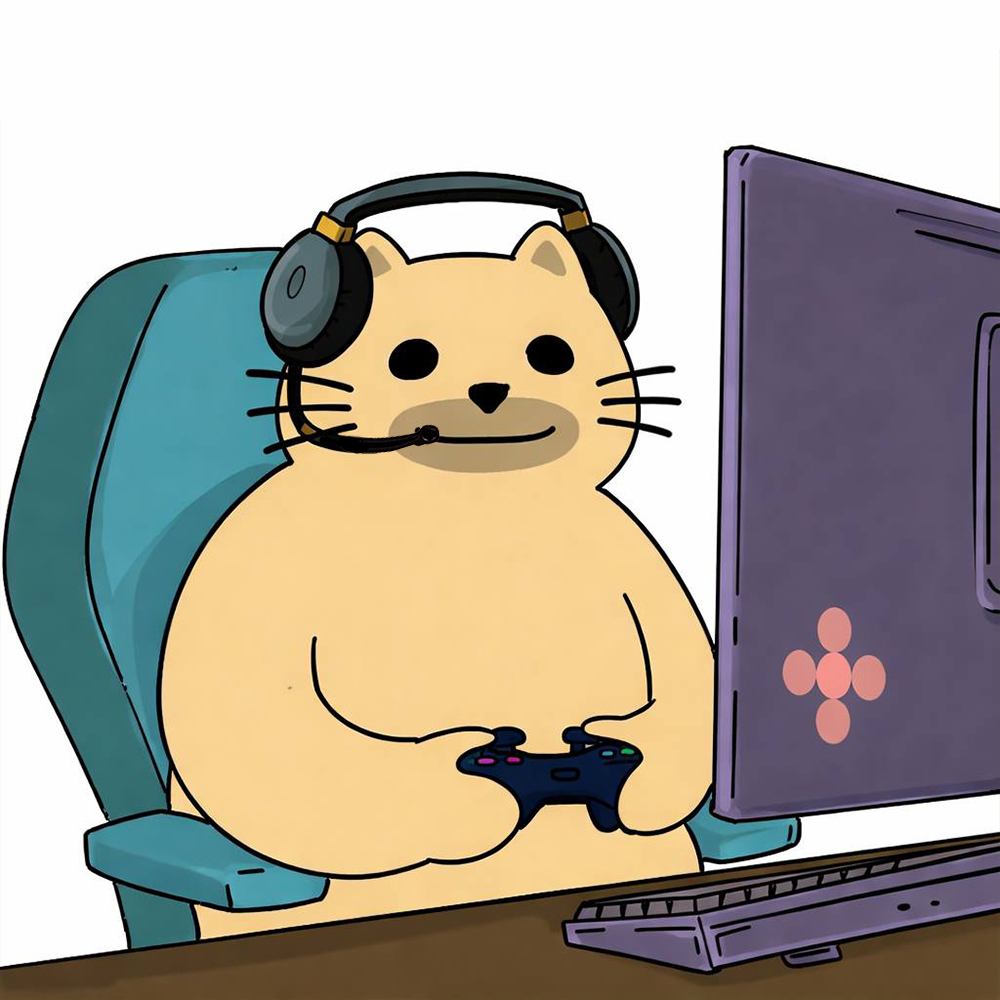 Gamer cat
